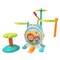 Dimple Electric Big Toy Drum Set For Kids with Microphone Pedal n Stool - Pre Recorded Songs instruments music Lights n